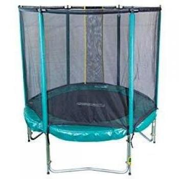 MASGAMES Cama Elástica Deluxe 244 cm. con Red y Escalera MA302415