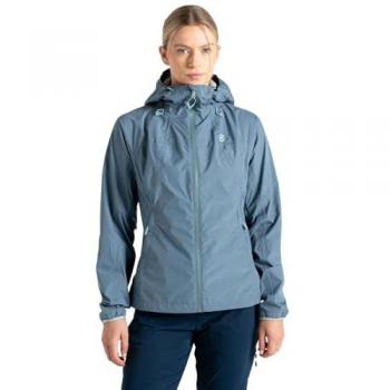 Dare 2b Women's Breathe Easy Waterproof Jacket - Element Grey, Size 18