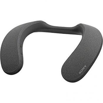 Sony SRS-NS7 Altavoz Estilo Neckband con Bluetooth y Sonido Dolby Atmos Envolvente, Transmisor Incluido, Negro