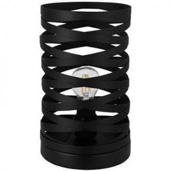 Lámpara de Mesa EGLO Cremella E27 29 cm Negra, Acero, Bombilla Intercambiable (sin bombilla)