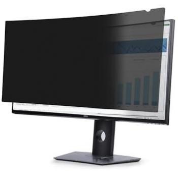 Filtro de Privacidad Doble Cara para Monitor Curvo Dell P3424WE Ultrawide 21:9 - Protector de Pantalla TAA-Compliant