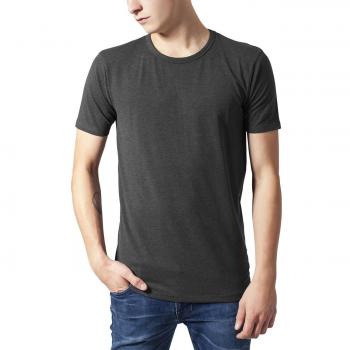Urban Classics Men's Fitted Stretch T-Shirt in Charcoal Grey