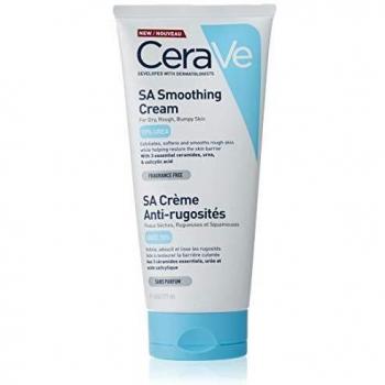 CeraVe SA Smoothing Cream for Rough and Bumpy Skin 177 ml with Salicylic Acid and 3 Essential Ceramides