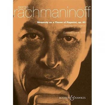 Rhapsody on a Theme of Paganini: Corrected Edition, 2003. op. 43. Klavier und Orchester. Klavierauszug für 2 Klaviere.