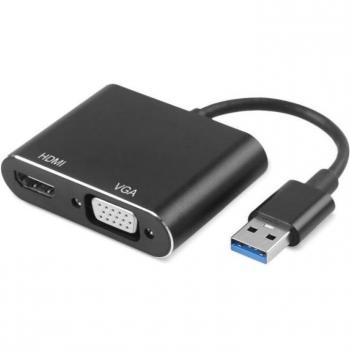 Adaptador USB 3.0 a HDMI/VGA
