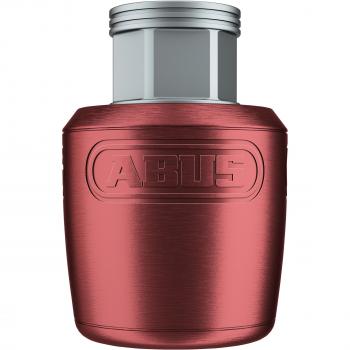 Abus nutfix sólido eje único bicicleta bloqueo, rojo