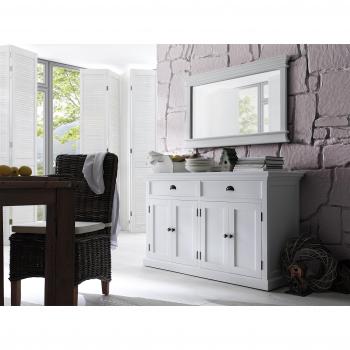 Nova Solo NovaSolo Classic Buffet, Mahogany, White, 145x50x85 cm