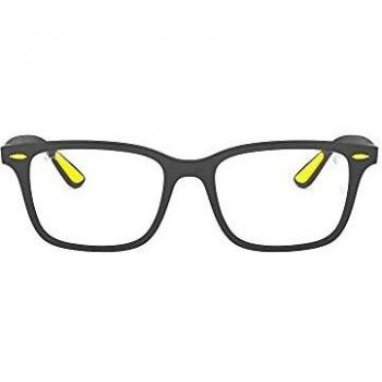 Ray-Ban 0RX7144M Monturas de gafas, Matte Grey, 53 para Hombre