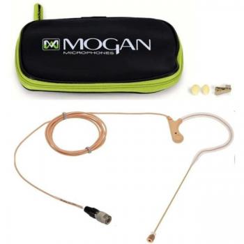 Hosa Technology Mogan Standard Omni Earset Microphone for Audio-Technica, Beige
