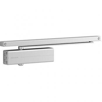 Tesa Assa Abloy DC135-DEV1 Cierrapuertas con Guia Deslizante para Puertas, Plata