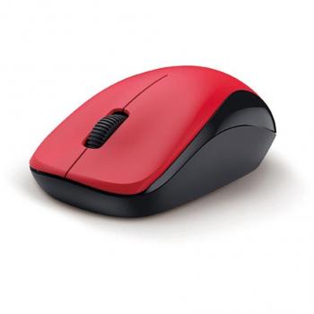 Genius Mouse NX-7000, óptico, 1200 PPP, inalámbrico, Sensor de Ojos Azules, Rojo