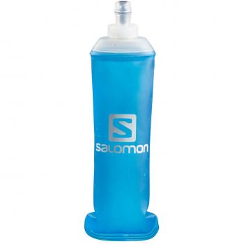 Salomon Soft Flask Botella de Agua Flexible, Unisex Adulto, Azul, 500 ml