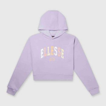 Ellesse Buccio Crop Hoodie Sudadera infantil morada