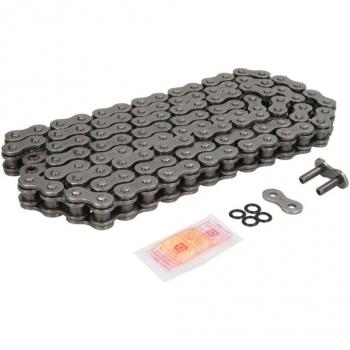 Cadena de transmisión DID 520ZVM-X 110 eslabones, alta resistencia, diseño de doble sello, compatible con motocicletas de alto rendimiento