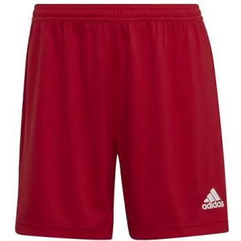 Bermudas de Fútbol Adidas Entrada 22 Ligeras para Mujer en Rojo