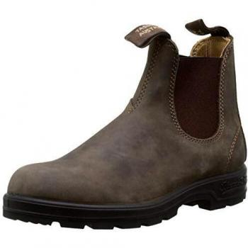 Blundstone Classic Comfort 585 Unisex Chelsea Boots - Rustic Brown - Size UK 6 (EU 39, US 7/9)