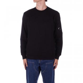 C.P. Company Men's Diagonal Raised Fleece Sweatshirt - Black - Sizes: S, M, L, XL, 2XL