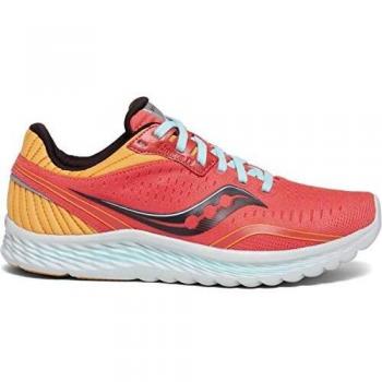 Saucony Kinvara 11 Coral, Zapatillas de Atletismo para Mujer, Azul Gris