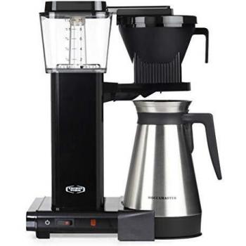 Cafetera Moccamaster KBGT 741 Negra con Termo, 10 Tazas, 1450W, 1.25L