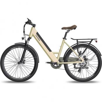Bicicleta Eléctrica Fafrees F26 Pro 14.5Ah 250W Motor Autonomía 110km Freno de Disco Mecánico Dorado