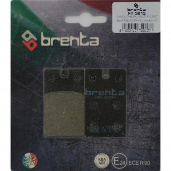 Brenta Pastillas freno organiche Moto para Benelli Devil 50, Master 4 50, Beta Alp 50