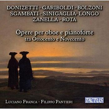 Obras Para Oboe S.Xix Y Xx En Italia - Filippo Pantieri Luciano Franca