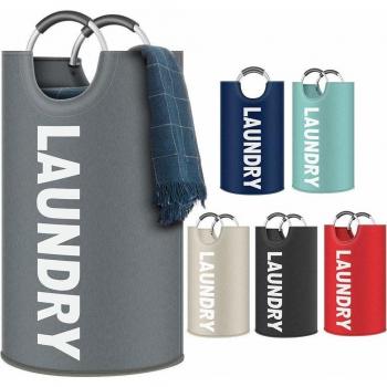 Newdora Bolsas para ropa sucia Cesto de Ropa Grande, Cesto de Ropa Plegable de Tela, Bolsa de Ropa Plegable, Caja de Lavado Plegable