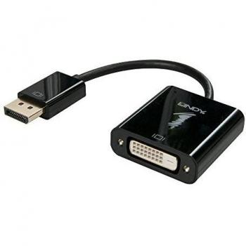 Lindy 41734 adaptador de cable de vídeo Negro