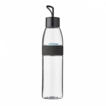 Botella Mepal Ellipse 700 ml - Negro Nórdico, a prueba de fugas, apta para lavavajillas