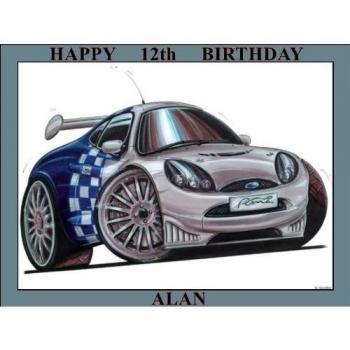 94 - FORD PUMA RALLY C666 azul plateado KOOLART