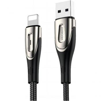 Cable de carga rápida Joyroom Sharp S-M411 USB-A a Lightning 3A 1.2m negro