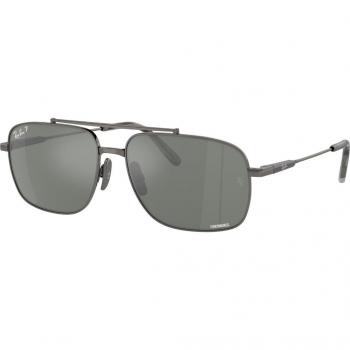 Ray-Ban RB8096 Michael Titanium Polarized 165/GK Men's Sunglasses Gunmetal Size 59