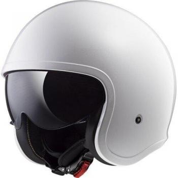 LS2 Casco de moto SPITFIRE Blanco, Blanco, XL