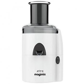 Extractor de jugos Magimix Juice Expert 2, 400W, Blanco, Multifuncional 2 en 1