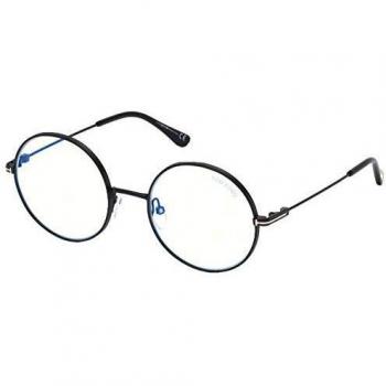 Tom Ford Gafas de Vista FT 5595-B BLUE BLOCK Shiny Black 53/20/145 unisex