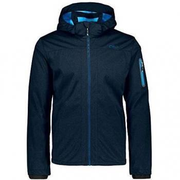CMP Softshelljacke Chaqueta de Softshell, Hombre, B.Blue Melange/Indigo, 54