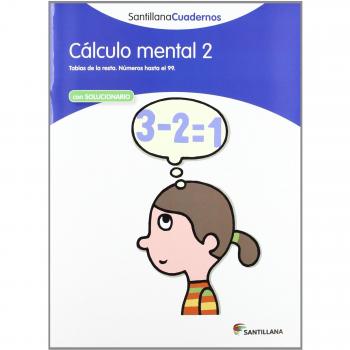 CÁLCULO MENTAL 2 SANTILLANA CUADERNOS - 9788468012384