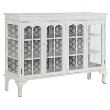 Aparador DKD Home Decor Blanco Cristal Abeto 142,5 x 40,5 x 101,5 cm