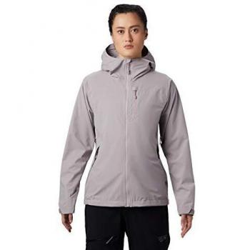 Mountain Hardwear Stretch Ozonic Jacket - Chaqueta cortavientos para mujer, color Mystic Purple, tamaño extra-large