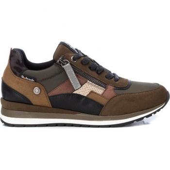 Refresh 170159 Zapatillas Deportivas para Mujer, Color Kaki, con Cierre de Cordones