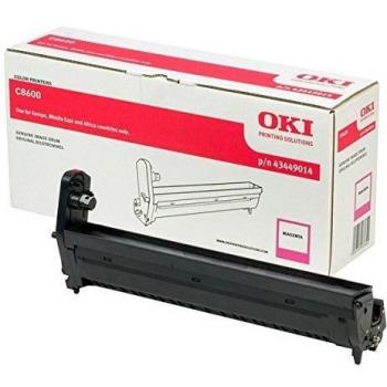 Oki C8600/C8800 Cyan Tambor DE Imagen Original 43449015