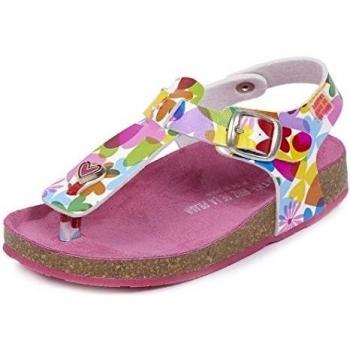Agatha Ruiz de la Prada 152971 - Sandalias de vestir de material sintético para niña, multicolor - Mehrfarbig
