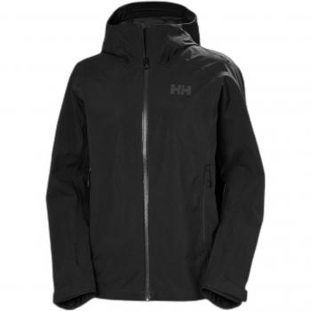 Helly Hansen Women's Verglas 3L Waterproof Breathable Shell Jacket Black XS
