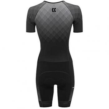 Kalas Traje de Triatlón Perform Z1 Manga Corta Gris Mujer - S