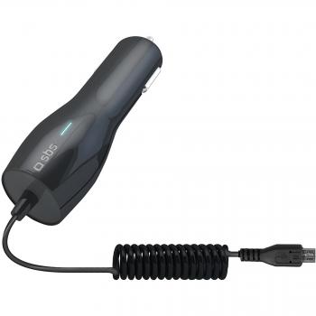 Sbs tecarmicro auto negro cargador auto encendedor de cigarrillos 5 v negro