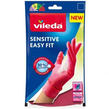 Guantes Desechables Sensitive Easy Fit M/L 40 Piezas Vileda