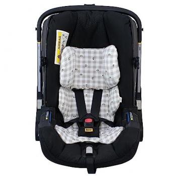 Funda para reductor de silla de auto y cochecito JYOKO compatible con Doona y Doona Plus en Algodón 100% Picnic Vichy