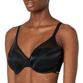 Gossard Glossies High Apex Light Padded Bra, Black, 30DD