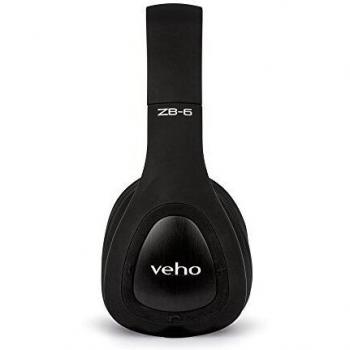 Auriculares Inalámbricos Bluetooth Veho ZB6 con Micrófono Plegable y Opción Cableada - Negros