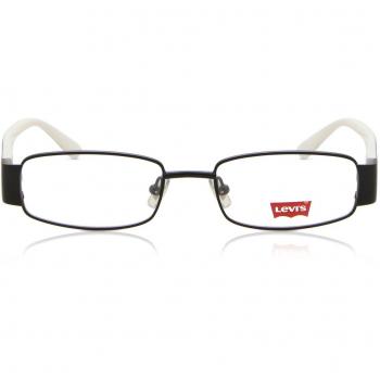 Levi's LS2529 001 Armazones para Mujer Negros, Lentes Recetados Para Mujer Negros, Gafas Recetadas para Mujer Negras